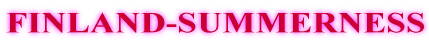 FINLAND-SUMMERNESS